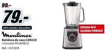MediaMarkt Moulinex Batidora de Vaso LM811D oferta