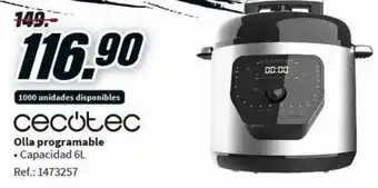MediaMarkt Cecotec Olla Programable oferta