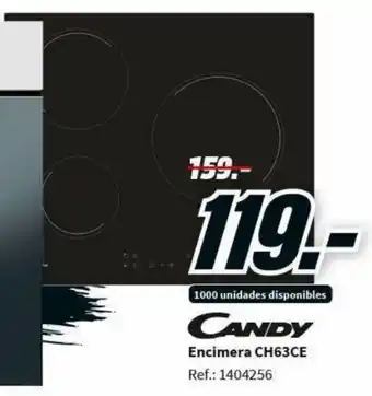MediaMarkt Candy Encimera CH63CE oferta