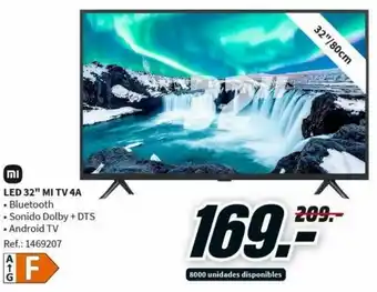 MediaMarkt Mi LED 32" MI TV 4A oferta