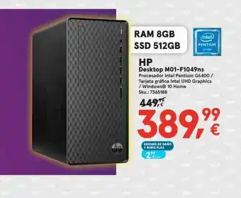 Worten Hp Desktop M01-f1049ns oferta