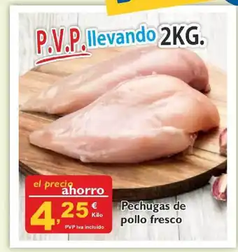 Cash Ecofamilia Pechugas de pollo fresco oferta
