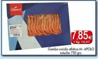Congelados Copos Gambas cocidas apolo oferta