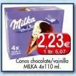 Congelados Copos Producto milka oferta