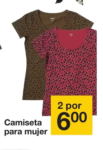Zeeman Zeeman Camiseta para mujer 2 por oferta