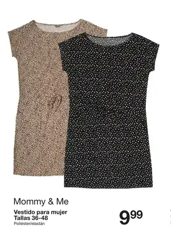 Zeeman Mommy & Me Vestido para mujer Tallas 36-48 oferta