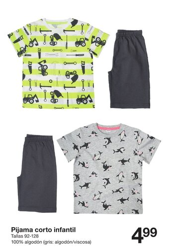 Zeeman Pijama corto infantil oferta