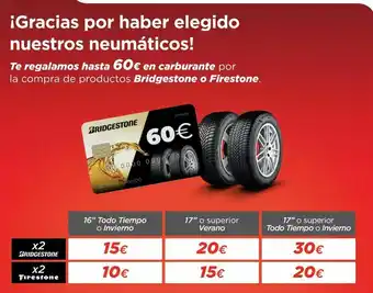 First Stop Neumáticos bridgestone oferta