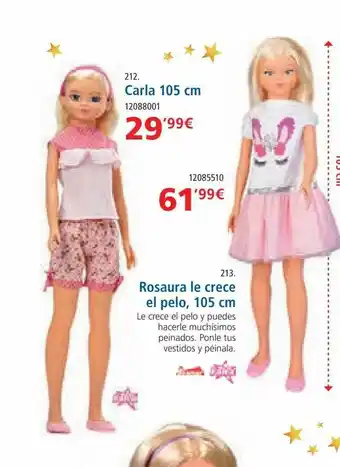 Supermercados Dani Carla 105 Cm Rosaura De Crece El Pelo 105 Cm oferta
