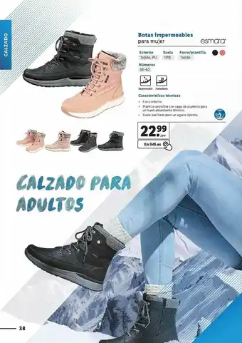 Lidl Botas Impermeables Esmara oferta