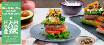 ALDI Hamburguesa sin pan con verduras oferta