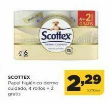 Alimerka Papel higiénico scottex oferta