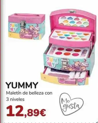 Carrefour Yummy Maletín De Belleza Con 3 Niveles oferta