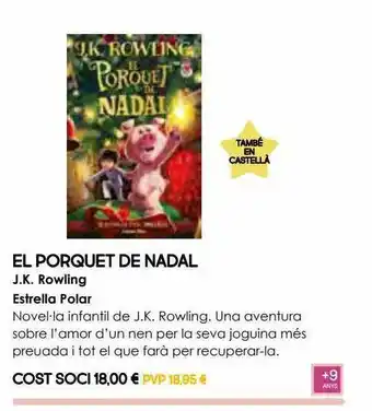 El Porquet De Nadal J.k. Rowling Estrella Polar