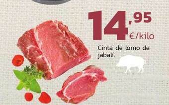 Supermercados Lupa Cinta De Lomo De Jabali oferta