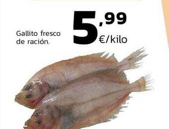 Supermercados Lupa Gallito Fresco De Ración oferta