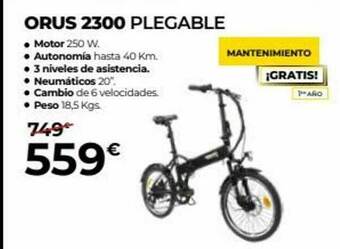 Feu Vert Orus 2300 Plegable oferta