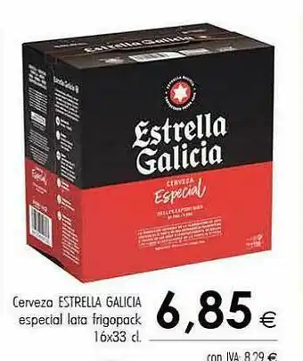 Cash Ifa Cerveza Estrella Galicia Especial Lata Frigopack 16 x 33cl oferta