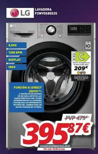 Mi electro Lavadora lg lg oferta