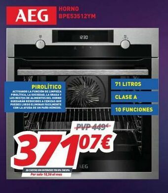 Mi electro Hornos aeg oferta