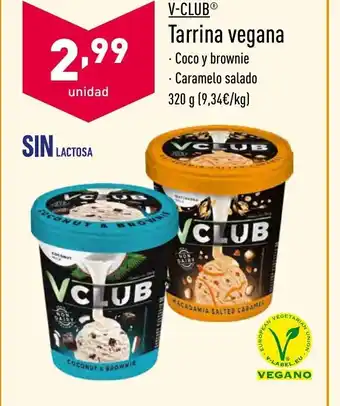 ALDI V-club tarrina vegana oferta