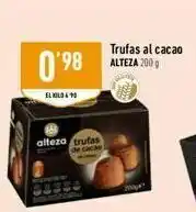 Supermercados Deza Trufas alteza oferta