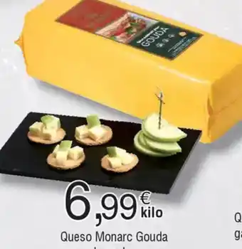 FROIZ Queso Monarc Gouda barra oferta