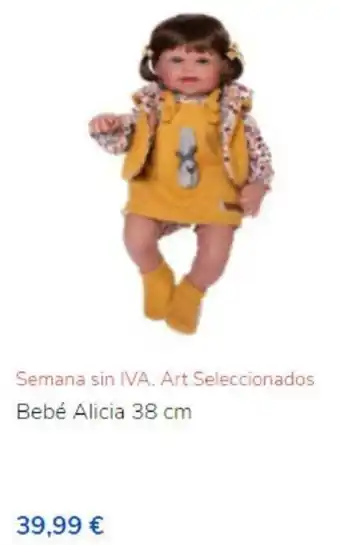 ToysRus Bebé Alicia 38 cm oferta