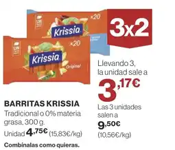 Supercor KRISSIA Barritas oferta