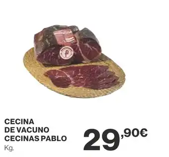 Supercor Cecina de vacuno cecinas pablo oferta