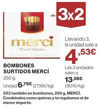 Supercor MERCÍ Bombones surtidos oferta