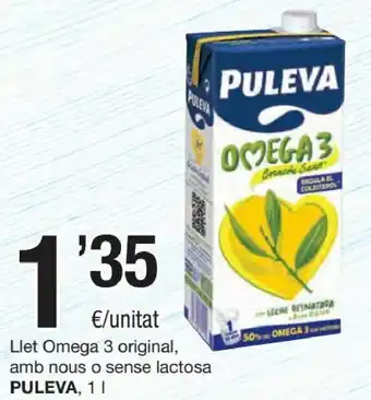 SPAR Llet Omega 3 Original, Amb Nous O Sense Lactosa Puleva 1 l oferta