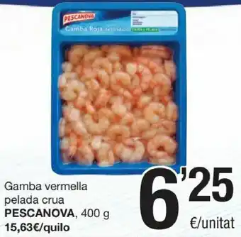 SPAR Gamba Vermella Pelada Crua Pescanova oferta