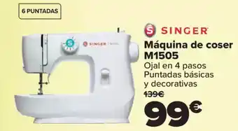 Carrefour SINGER Máquina de coser M1505 oferta
