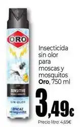 Unide Market Oro - insecticida sin olor para moscas y mosquitos oferta