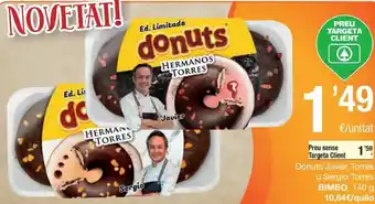 SPAR Donuts Javier Torres o Sergio Torres Bimbo oferta