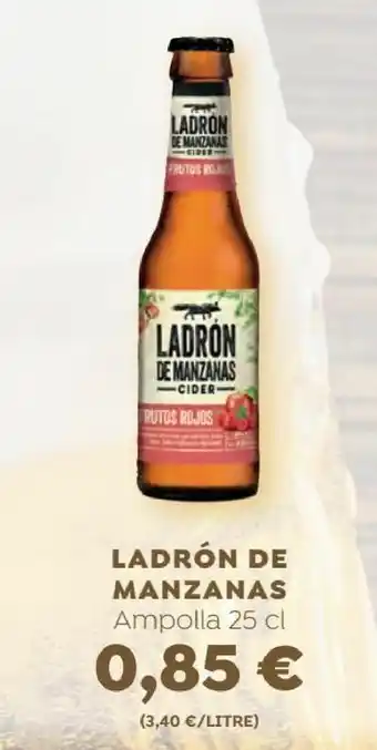 SPAR Ladrón de Manzanas Ampolla 25 cl oferta