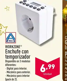 ALDI WORKZONE Enchufe con temporizador oferta