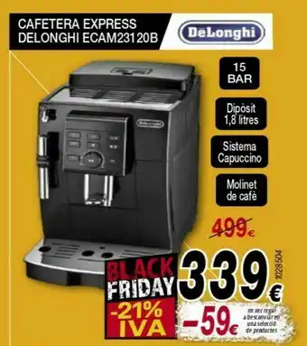 Bazar El Regalo Cafetera express delonghi oferta