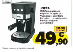 Carrefour JOCCA Cafetera espresso oferta