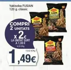Supermercats Jespac Yakisoba yakisoba oferta