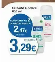 Supermercats Jespac Gel sanex oferta