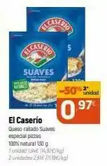 Coviran Queso rallado el caserío oferta