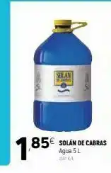 Coviran Agua solán de cabras oferta