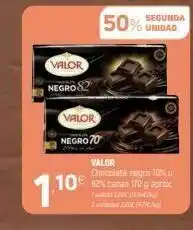 Coviran Chocolate negro valor oferta