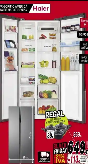 Bazar El Regalo Frigorífico combi haier oferta