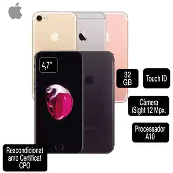Bazar El Regalo Iphone apple 7 cpo oferta