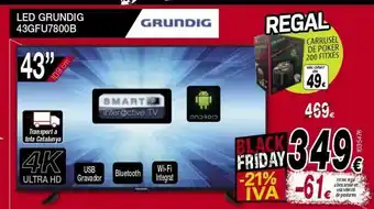 Bazar El Regalo Smart tv grundig oferta