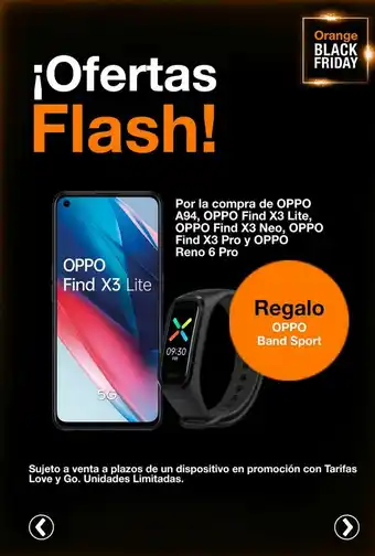 Orange Smartphones oppo oferta