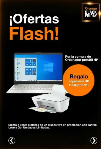 Orange Portátil hp oferta